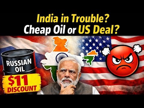 India in Trouble? 🇮🇳 Cheap Russian Oil vs US Deal Explained
