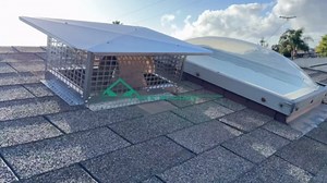 YITAHOME Chimney Cap, 13" x 17" Chimney Cover for Outside, 304 Stainless Steel Fireplace Chimney Caps with Adjustable Metal Strips, Screws & Gloves