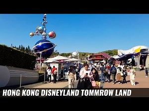 "Hong Kong Disneyland's Tomorrowland: Ultimate Futuristic Adventure! � Must-See Rides & Secrets"
