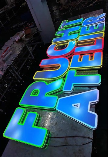 Do you want to use the popular LED signs inChina? #sign #design #ledsign #signagedesign #sourcefactory