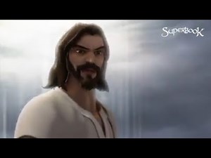 Superbook: The Last Battle scene Jesus defeats Satan