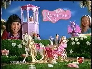 Barbie Rapunzel Doll Ad 2 (2002)