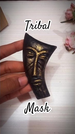 #making tribal mask 😱🤯 l CRAFTOPIA