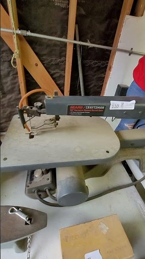 u110- Craftsman 16 inch Scroll Saw. Tested Working