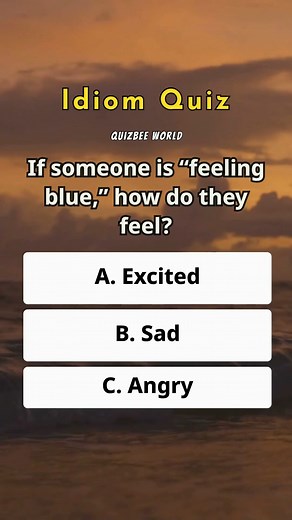 60K views · 4.8K reactions | Idiom 24 #English #idiomoftheday #englishlesson #fblifestyle #quiz | Quizbee World | Facebook