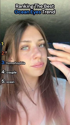 Ranking The Best OCEAN EYES Trend 🌊 ✨
