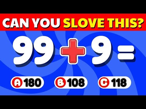 💥 BRUTAL Math Quiz Marathon ➗ | 100 Equations That Will TEST Your Limits! 🤓QuizEarth