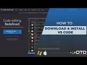 How to Download and Install Visual Studio Code 2024 Tutorial for Beginners | Windows 10/11 & Mac