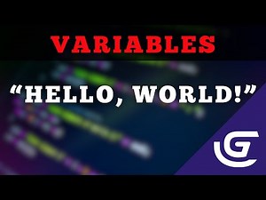 How to create Variables in Gdevelop5