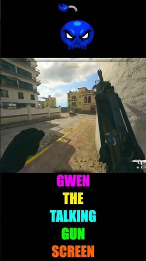 The New TALKING Gun Screen in Modern Warfare 2… (Gwen Battle Buddy)
