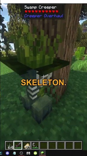 HOW TO FIND the SWAMP CREEPER in MINECRAFT Creeper Overhaul