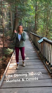 2.7K views · 140 reactions | Enjoying my Vacation doing a little line dancing through Montana & Canada . | Line Dancing with Kipala | Facebook