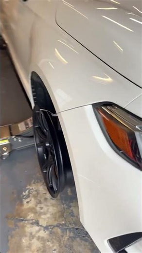 Honda Civic Type R Superspeed wheel test fit #honda #civic #fl5 #typer