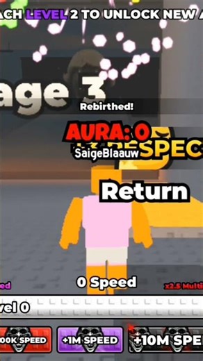 i rebirth in roblox aura simulator #saigeblaauw #roblox