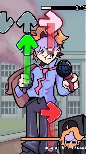 FNF Corruption vs HD Senpai (Week 6 HD) #shorts #FridayNightFunkin #FNF