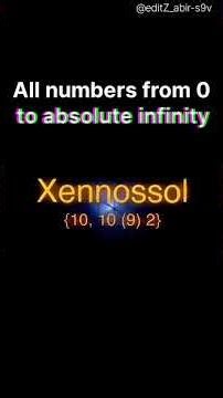 All numbers from 0 to absolute infinity | #editz | #shorts | @editZ_abir-s9v