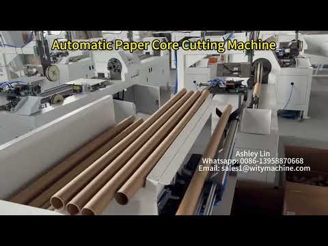 Automatic Paper Core Cutting Machine