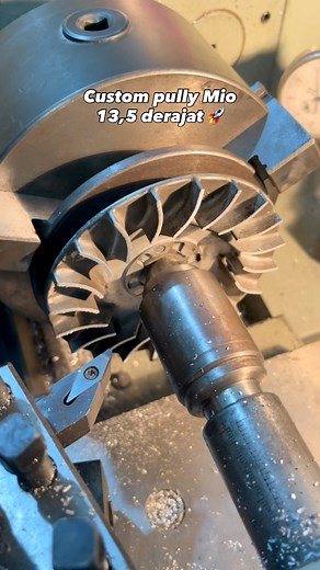 Proses custom derajat pully Mio Sporty 13,5 derajat 🥰 🛒Order chat kontak di bio 🚀 #modifikasimotor #bubutpulley #bubutpully #pullyracing #balapliar #roadraceindonesia #racingmodified #fypreelsジ #fypreelsً | Mtech1