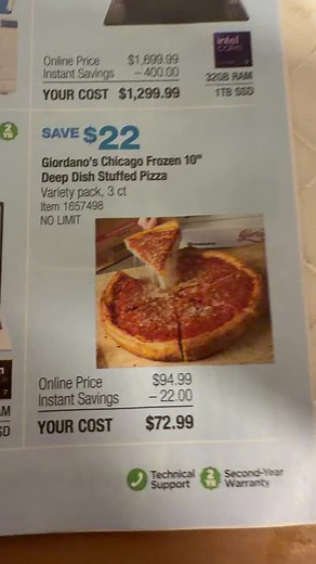 Costco Pizza Prices: Why is it $73?
