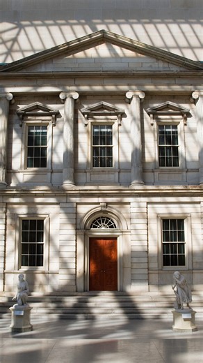 The Metropolitan Museum of Art on Instagram: "Step through history—literally—at the entrance to the American Wing! Follow along as curator Sylvia Yount and Max Hollein, Marina Kellen French Director and CEO, explore the former facade of the Second Branch Bank of the United States that serves as a gateway to The Met's collection of American art. Tap the link in bio to learn more about the newly reinstalled and reinterpreted galleries, celebrating the @metamericanwing's 100th anniversary."