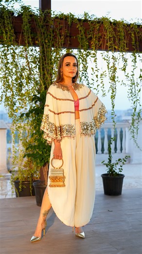 Ajiliyaa®️- by Ajita Italiya | Sundowner soirées call for a different glow perfected with the flawless fit from AJILIYAA. 📍 A & J House, Kakadiya Complex Lane, Ghod Dod... | Instagram