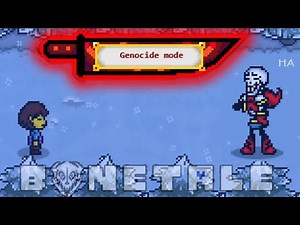 A NEW Update and the GENOCIDE Mode! Bonetale 1.7