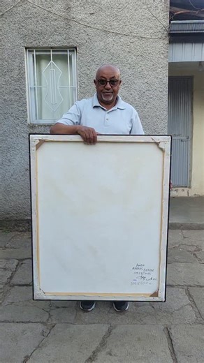 Markos Bekele on Instagram: "The traditional Ethiopian "Mesob" is a beautiful woven basket found in many homes. It is crafted from strong, local grass and palm leaves, often dyed and sometimes threaded for extra strength, allowing it to last for many years. While its main use is to store and cover "Injera," the soft Ethiopian bread, the Mesob is also central to meals. On special days, family and friends gather around it to share food together. Acrylic on canvas Size = 100 * 80 #art #ethiopia #tr