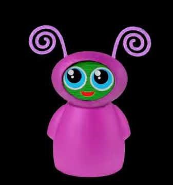 Willa Doll Trend-Setting Interactive Robot Toy Fijit Friends.flv