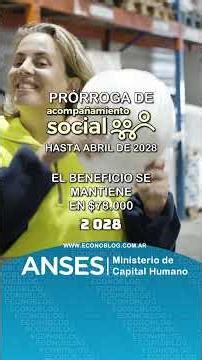 📌 Social support will remain in effect until April 2028