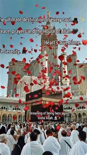 The ultimate destination of every soul. 🕋✨" #islamicvideo #spiritualjourney #prophetmuhammad