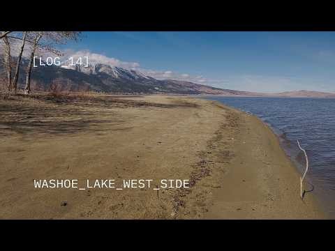 Washoe Lake Nevada | Shoreline [LOG_0014]