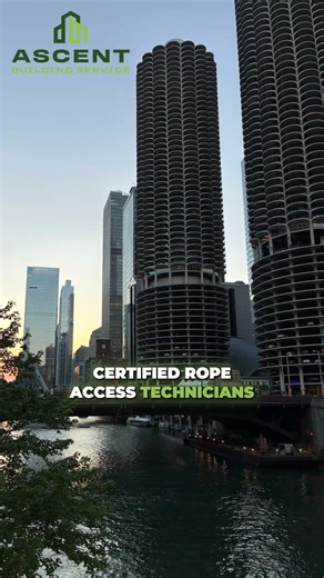 High-Rise Window Cleaning in Chicago: Safety Comes First | Ascent Building Services