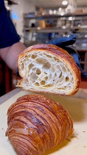 Flaky, golden, and freshly baked — the Tartine way. ✨ 🥐 #tartinebakery #croissant #bakery | Tartine Bakery