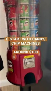 Start a cheap vending machine business