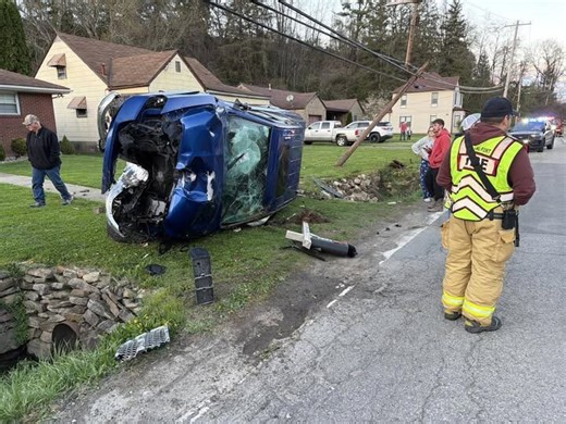 Reynoldsville VFD responds to crash on Limestone Road, no transport needed