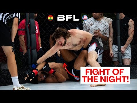 Bolivian Taekwondo Fighter vs. Grappler.... | BFL MMA | Fight of The Night | BFL 11