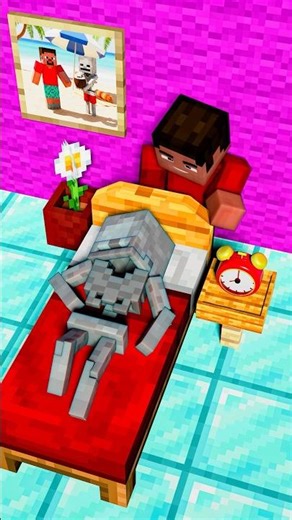 Skeleton's Interrupted Sleep Tails Funny Prank!