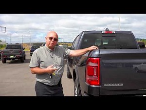 2021 Ram1500: How to operate the remote tailgate