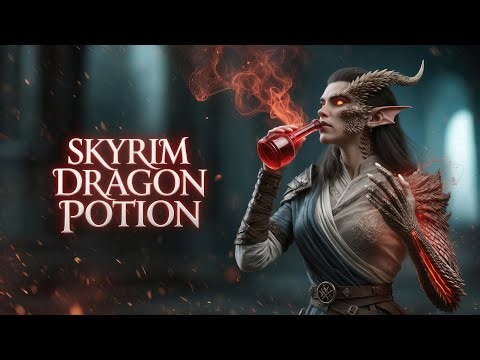 🔥 This Dragon Potion Turns You Into a Walking Tank in Skyrim 🔥