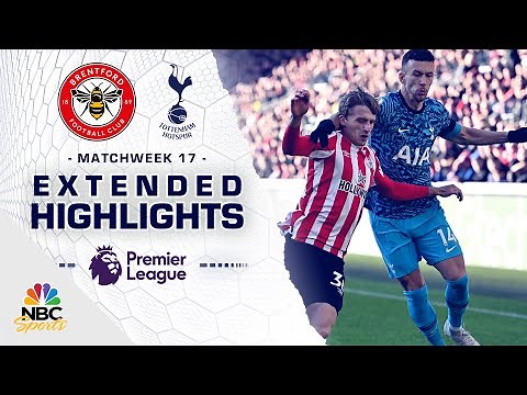 Brentford v. Tottenham Hotspur | PREMIER LEAGUE HIGHLIGHTS | 12/26/2022 | NBC Sports