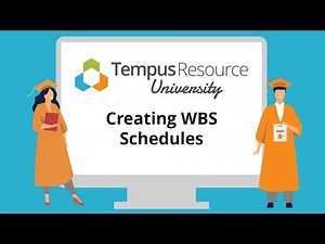 Creating a Project Schedule in Tempus Resource
