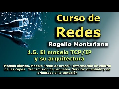 Curso de Redes 1.5. El modelo TCP/IP y su arquitectura.