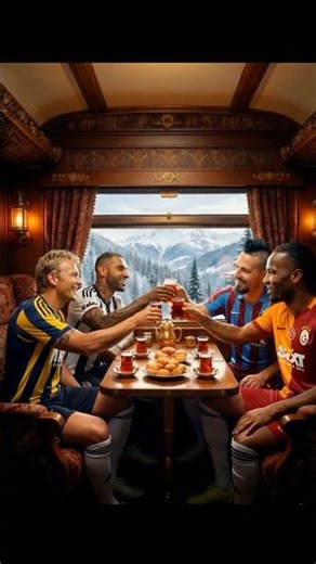 ⚽🚂 PART 1: 4 FUTBOL EFSANESİ YILLAR SONRA AYNI VAGONDA...ÇAY İÇERKEN!
