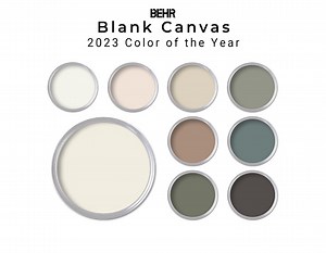 Behr 2023 Blank Canvas Paint Color Palette | Whole Home Paint Colors - Etsy