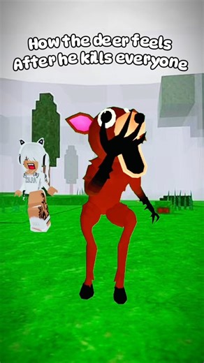 How the deer feels after killing us...