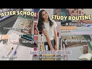How I Balance School Life And Online Batch ?? Study Routine For Class 10th Boards