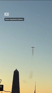 43K views · 348 reactions | Did you catch any of the aircraft in the skies on Anzac Day? ️ This video of a Hawk 127 flying over the State War Memorial at Kings Park at 7am this morning was captured by Liz Slattery. We'd love to see your photos and videos of the aerial displays today below...   Liz Slattery | ABC Perth | Facebook
