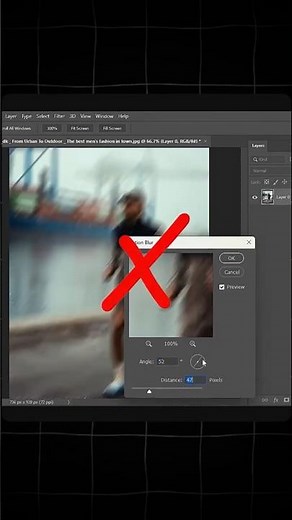 🏎️ How To Creating Speed in Photoshop #photoshop #tutorial #shorts