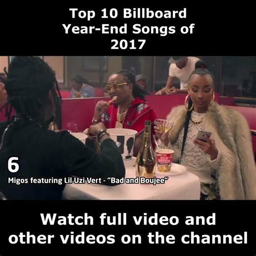 Top 10 Billboard Year-End Songs of 2017