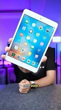 We bought the iPad mini 1st generation 😎